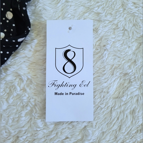 Fighting🤼 Eel Top Love❤ in Diagonal Dots - NWT - Picture 6 of 12